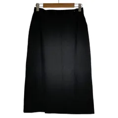 美品 GIORGIO ARMANI ジョルジオアルマーニラップスカート 40 ブラック レディース 古着 中古 USEDのサムネイル