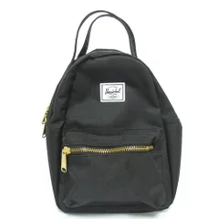 美品 Herschel Supply ハーシェルサプライ NOVA MINI ミニリュック バックパック ブラック レディース 古着 中古 USEDのサムネイル