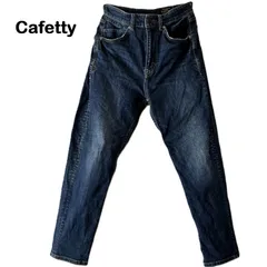 【Cafetty/カフェッティ】デニムパンツ テーパード ストレッチ ジーンズ （中古）のサムネイル