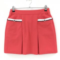 超美品】ビームスゴルフ スカート 黒 ストレッチ ウエスト一部ゴム