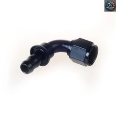アルミニウム 8AN AN8 8-AN ストレート / 90度回転式 オイル/燃料/ガソリンラインホースエンド プッシュオン オス ティング