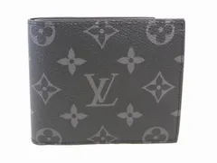 新品 ヴィトン ■ M62545 ポルトフォイユ･マルコ NM モノグラム エクリプス 2つ折り財布 メンズ ICチップLouis Vuitton 未使用  □8D8E