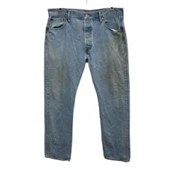 メキシコ製 Levi's 501 デニムパンツ W36 ブルー リーバイス ボタンフライ コインポケット アメカジ デニム ジーンズ 2605-155
