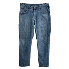 Carhartt デニムパンツ W34 ライトブルー カーハート ジップアップ コインポケット デニム ジーンズ 2605-178
