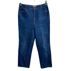 90s USA製 Calvin Klein デニムパンツ 14 ブルー カルバンクライン タロンジップ ジップアップ 90年代 デニム ジーンズ 2605-184のサムネイル