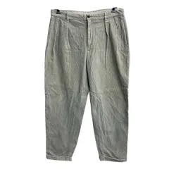 90s nautica コーデュロイパンツ W36 アイボリー ノーティカ ジップアップ 90年代 コーデュロイ コットン ボトムス 2605-200のサムネイル