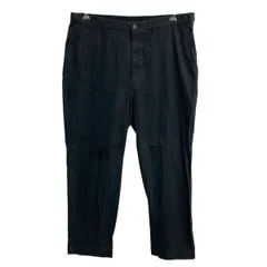90s Polo by Ralph Lauren チノパンツ W40 ブラック ポロバイラルフローレン ジップアップ ポロチノ チノパン ボトムス 薄手 2605-206のサムネイル
