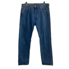 メキシコ製 Levi's 501 デニムパンツ W34 ブルー リーバイス ボタンフライ ゴールデンサイズ アメカジ デニム ジーンズ 2605-218