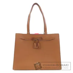 kate spade ケイトスペード リボン トートバッグ レザー レディース [中古]