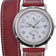 値下 エルメス HERMES CL5.710 クリッパー GMT G刻印 ドゥブルトゥール