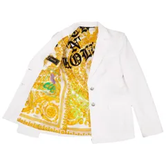 ヴェルサーチVERSACE バロックライニングメデューサボタンジャケット オフM位のサムネイル