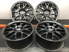 MiD RMP 820F マルカサービス 18インチ 4本 8J5HPCD114.3+42 ブラック アルファード ヴェルファイア クラウン ハリアー等　(SHG067)のサムネイル