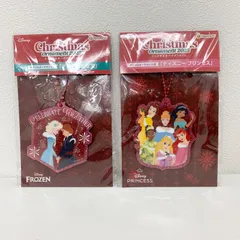 HAPPYくじ「Disneyクリスマスオーナメントくじ2025」アクリルオーナメント賞セット ディズニープリンセス アナと雪の女王