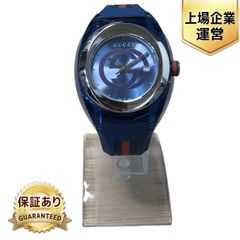 グッチ GUCCI シンク 137.1 クォーツ 腕時計 メンズ 箱あり オープン