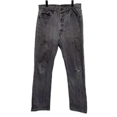 【中古】　Levi's　デニムパンツ　90s vintage　90年代　501-0658　Gパン　ジーンズ　ボトムス　カラーデニム　ボタンフライ　赤タブ　スモールe　USA製　アメカジ　古着　/1018