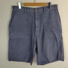Schott ショット リップストップ ワーク ハーフパンツ ネイビー L メンズ 古着 ワーク系 アメカジのサムネイル