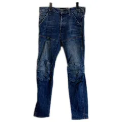 【中古】　G-STAR RAW　スキニーパンツ　デニムパンツ　Gパン　ボタンフライ　無地　インポート　古着　/1583
