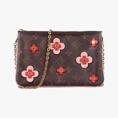 Louis Vuitton ブルーミングフラワーモチーフ ショルダーバッグ - メルカリ