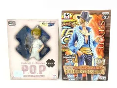 未開封 メガハウス エクセレントモデルMILD P.O.P サンジ グラメン サンジ セット売り ■ 幼少期 フィギュア ゲーセン ワンピース□８D8Eのサムネイル
