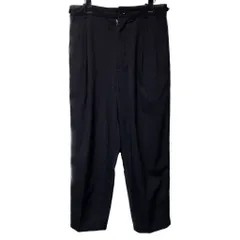 【中古】　Y's　スラックス　ボトムス　ジップフライ　無地　ツータック　ストレート　ドメスティック　古着　/2496のサムネイル
