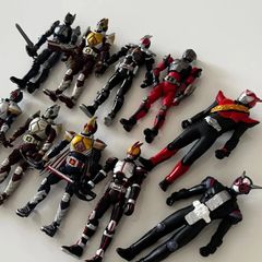 平成仮面ライダー フィギュア 指人形 ソフビ まとめ売り 希少 レア