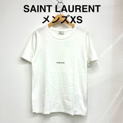 サンローラン Tシャツ YSL ロゴ ホワイト 白 Lサイズ 343678 - メルカリ