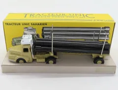 【中古】ミニカー TRACTEUR UNIC SHARIEN PORTE PIPE-LINE(ベージュ×ブラック) [C80400]のサムネイル