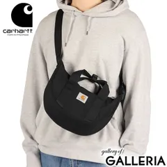 【日本正規品】 カーハート ショルダーバッグ メンズ レディース 斜めがけバッグ 小さめ ブランド Carhartt WIP 軽い 斜めがけ 撥水加工 カジュアル ラウンドショルダー KAYTER BAG SMALL I034695 Blackのサムネイル