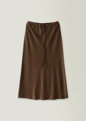 HAUNT VINTAGE SATIN SKIRT カーキ - メルカリ