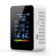 日本精機 CO2Lamp CO2センサー 白 二酸化炭素測定器 卓上型 - メルカリ