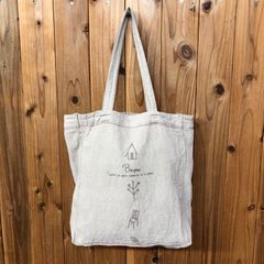 ポワラーヌ エコバッグ 麻 （限定犬バージョン） - メルカリ