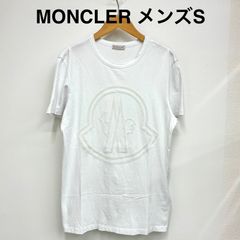 3664【美品】モンクレール 半袖Tシャツ クレイググリーン プリント 白 