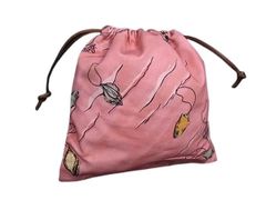 ARV04 ロエベ 極美品 パウラズイビザ ドローストリングポーチスモール