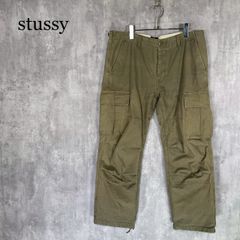 レア old stussy カーゴパンツ グリーン 32 ミリタリー - メルカリ