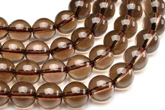 スモーキークォーツ(茶水晶)　8.5mm　１連（約38cm） パワーストーン 天然石 _R6126-85