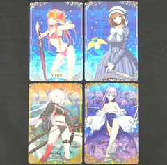 [KO]Fate/Grand Orde ウエハース　女王メイヴ　シャルロット・コルデー　謎のアルターエゴ・Λ　ジャンヌ・ダルク[オルタ]　4枚セット