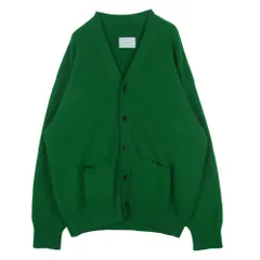 ssstein シュタイン ST.531 Extra Fine Kid Mohair Cardigan エクストラファインキッド モヘア ニット カーディガン グリーン系 S【中古】のサムネイル
