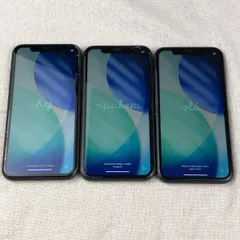iPhone 11 64GB ジャンク ジャンク iPhone 11 64GB 3点セット SIM解除済 - メルカリ
