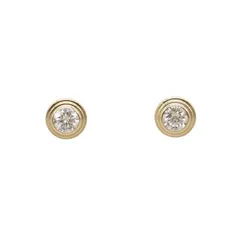カルティエ CARTIER ピアス ダムール XS ピアス B8M6F360 K18（イエローゴールド） ダイヤモンド ダムール XS ピアス レディース Used Aのサムネイル