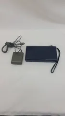 K【中古品】ニンテンドーDS Lite ネイビー 充電器付き