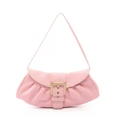 セリーヌ CELINE ハンドバッグ ピンク レザー ミニ ショルダーバッグ レディース Used A