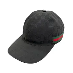 ☆グッチ 200035 GGキャンバス ベースボールキャップ GUCCI