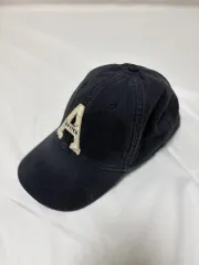Abercrombie アバクロンビー レディース ネイビー ベースボールキャップ A 刺繍のサムネイル