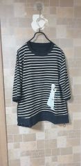 y's for living ボーダーtシャツ リトルミイ ムーミン ゆったり - メルカリ
