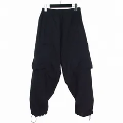 ミスターハリウッド N.HOOLYWOOD 23SS COMPILE WID EASY PANTS ワイドイージーパンツ ナイロン スラックス 36 ネイビー 紺 2231-CP24-004のサムネイル