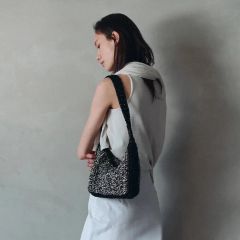 パロロサ ロンハーマン別注 ハンドルミニ ショートバッグ ブラック