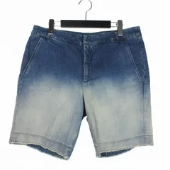 バンドオブアウトサイダーズ Band of Outsiders デニム ショートパンツ ハーフパンツ ショーツ 33 インディゴ 412060018-1301のサムネイル