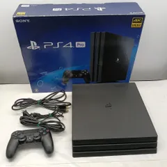 26k-162o【中古】ソニー SONY　PlayStation 4 Pro ジェット・ブラック 1TB (CUH-7000BB01)
