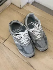 (260) ニューバランス 993 グレー Made in USA D スタンダード