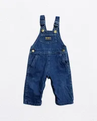 OshKosh ベイビー Classic デニム オーバーオール 6-9m